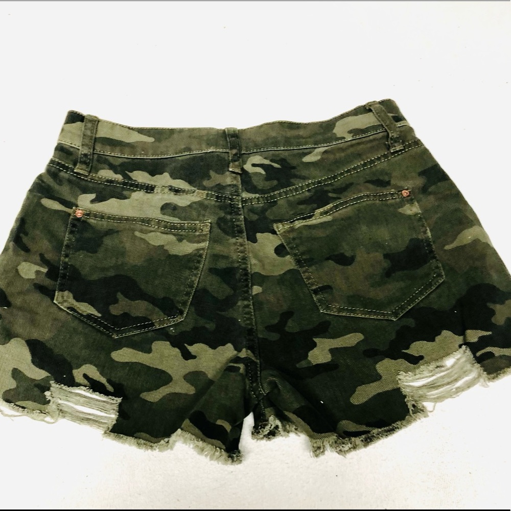 NOBO HIGH RISE SHORTS RIPPED SIZE 1 - Picture 3 of 8